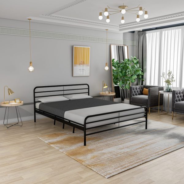 Milas Metal Bed