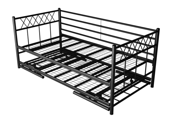 Palma Lit Métal - Lit de repos - Lit Gigogne