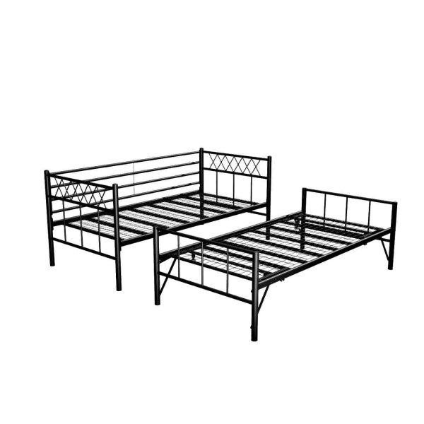 Palma Lit Métal - Lit de repos - Lit Gigogne