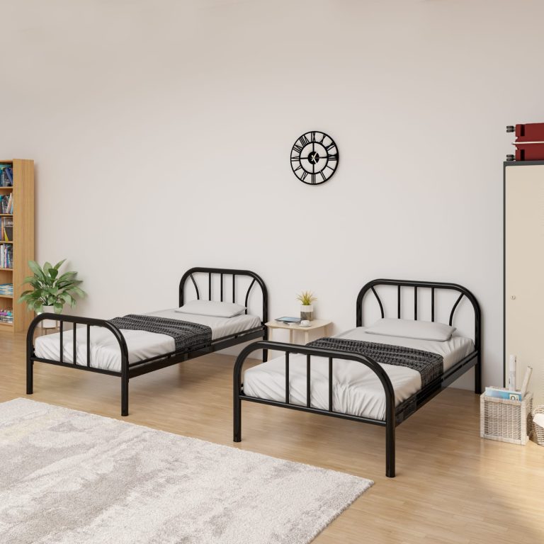 Royal classic tubular metal bed frame for institutional use