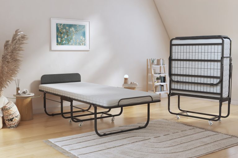 Soho Minimalist Urban Metal Frame Folding Bed