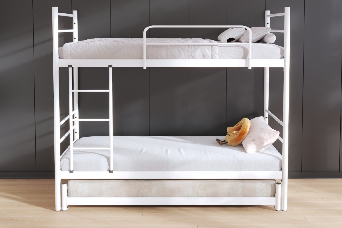 Arya slide-out guest bed for hostels