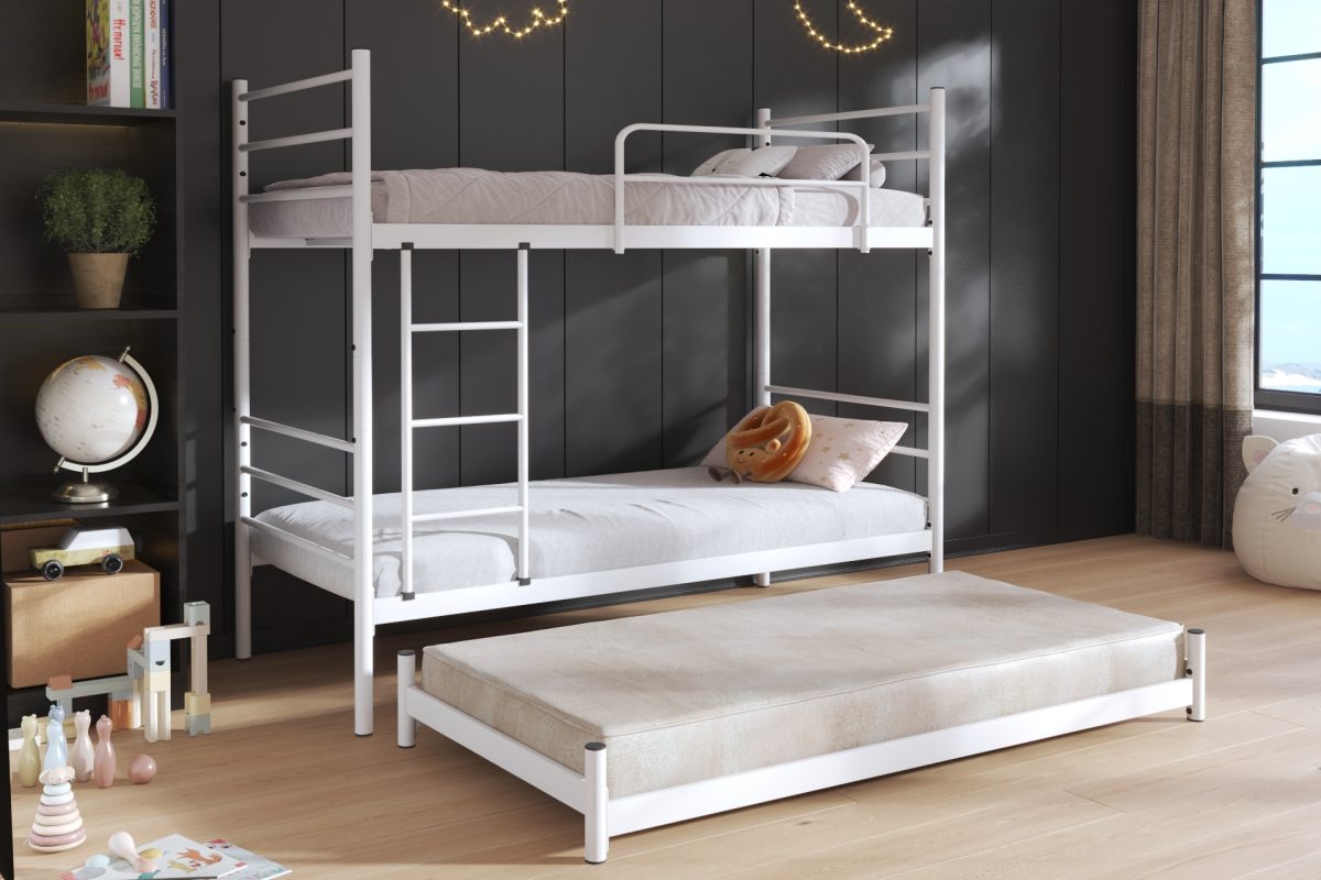 Low-profile heavy duty trundle structure