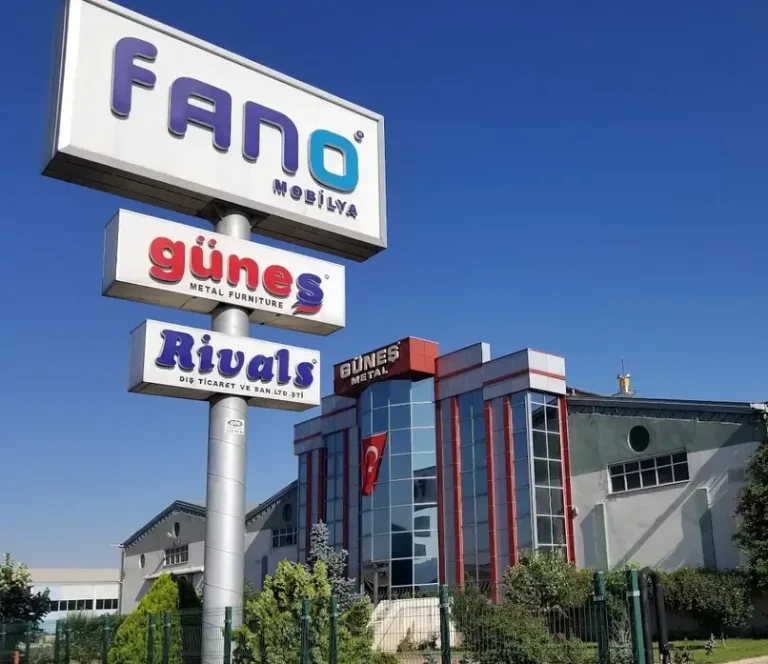 Fano 20,000 square meter metal bunk bed manufacturing facility in Kayseri Turkey Organized Industrial Zone.