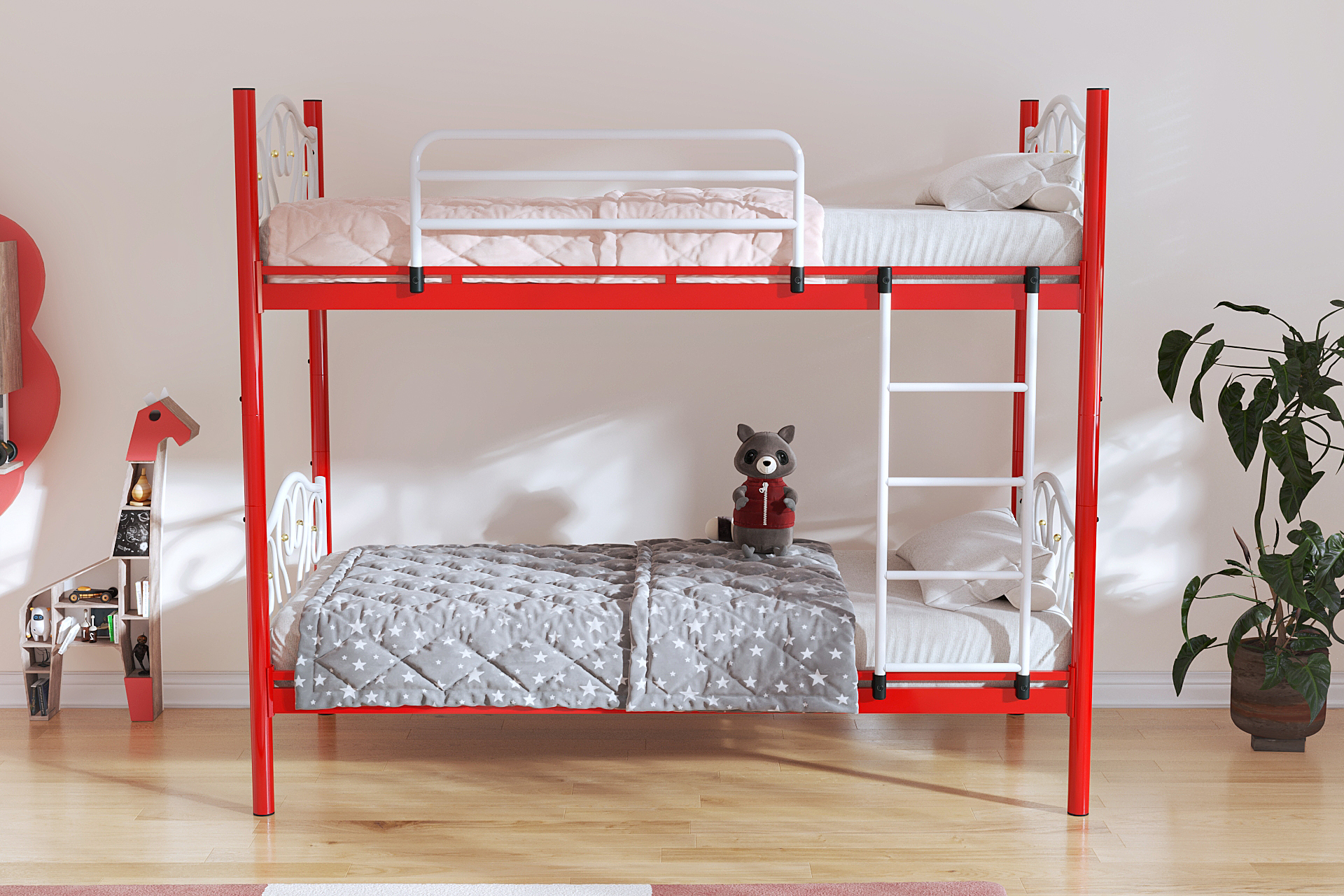 White front elevation