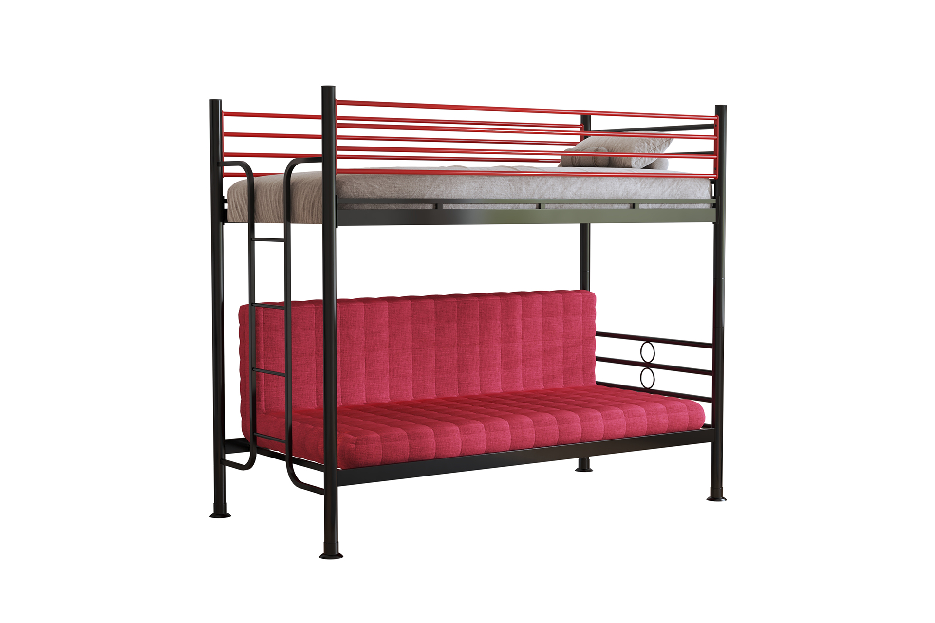 Futonmax Iron Bunk Steel Bed Supplier