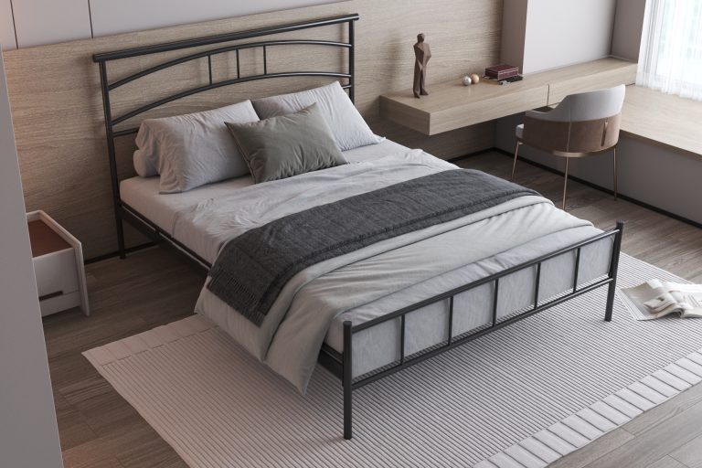 Kenza heavy duty steel hostel bed framework