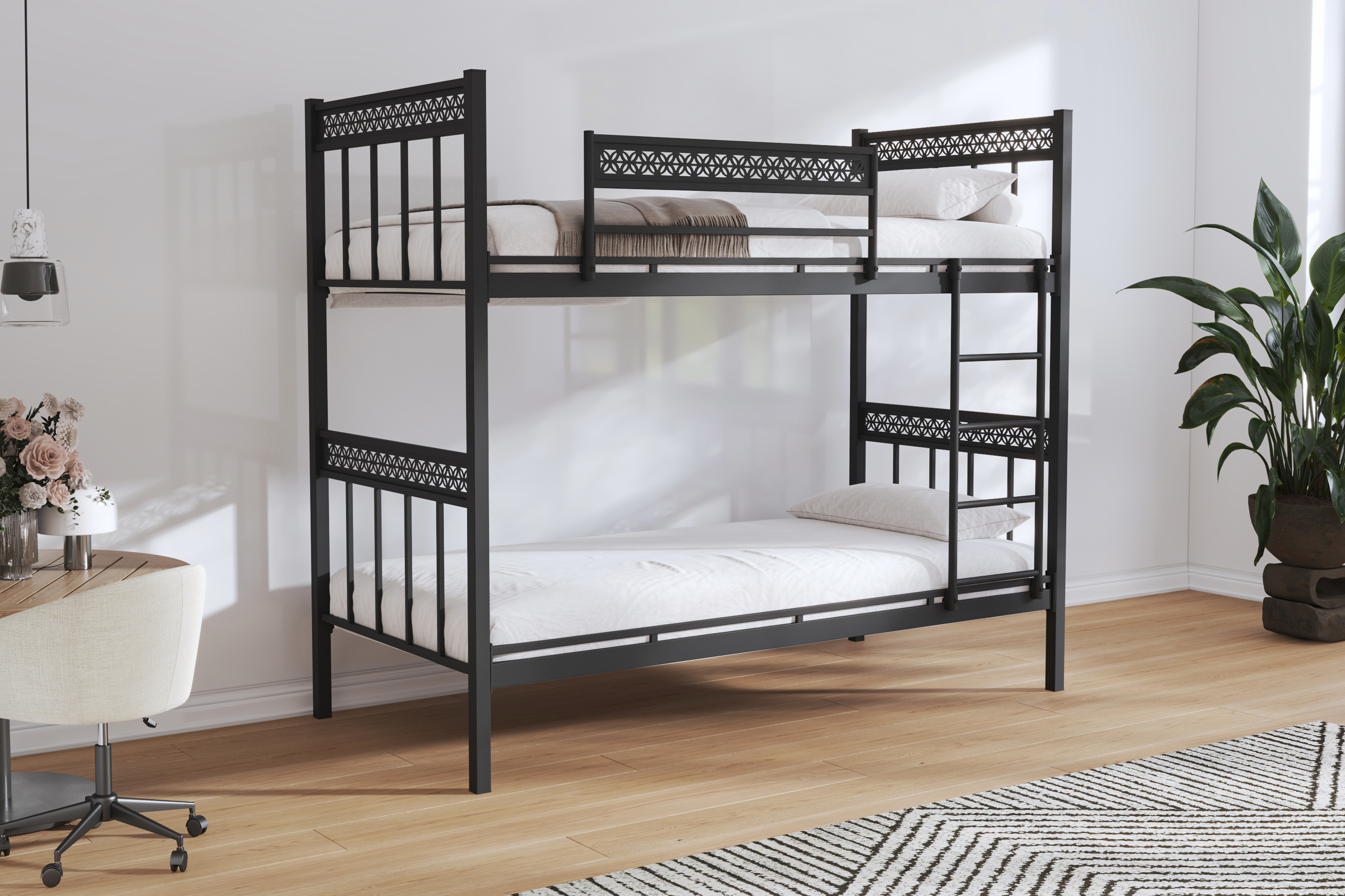 Motif commercial sleep framework showing individual platform layout