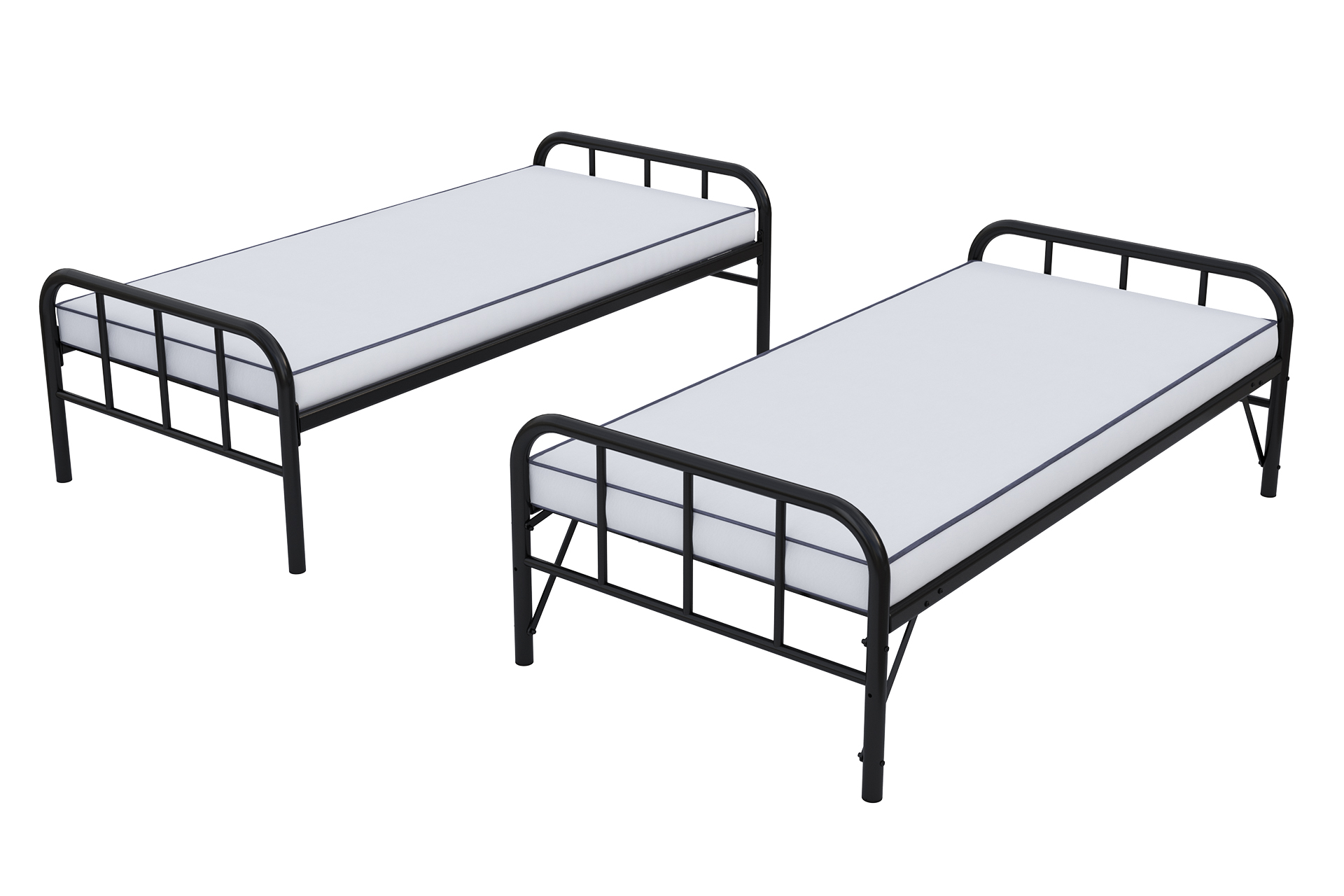 Pratico separated twin beds usage