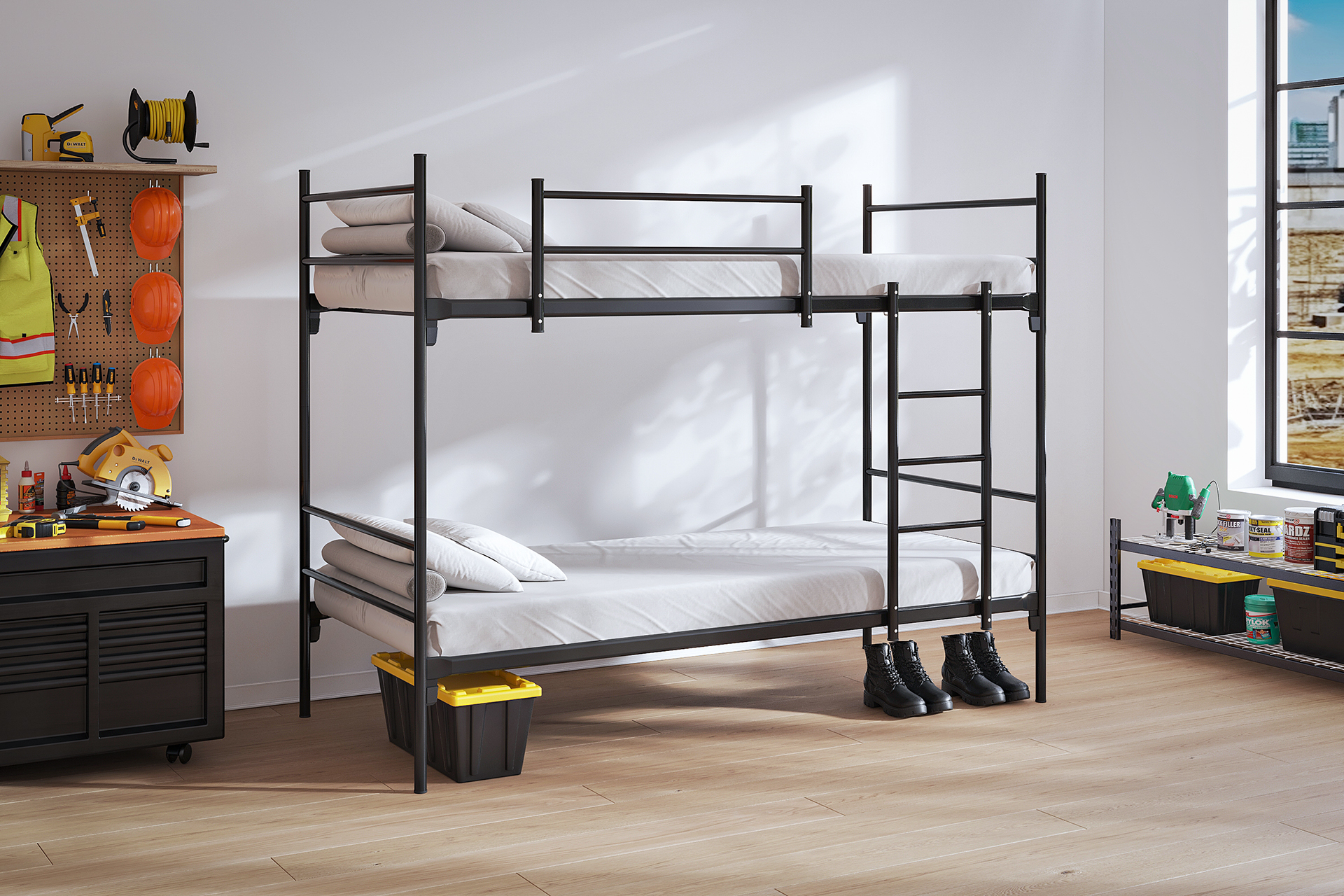 Commercial mass accommodation framework deployment