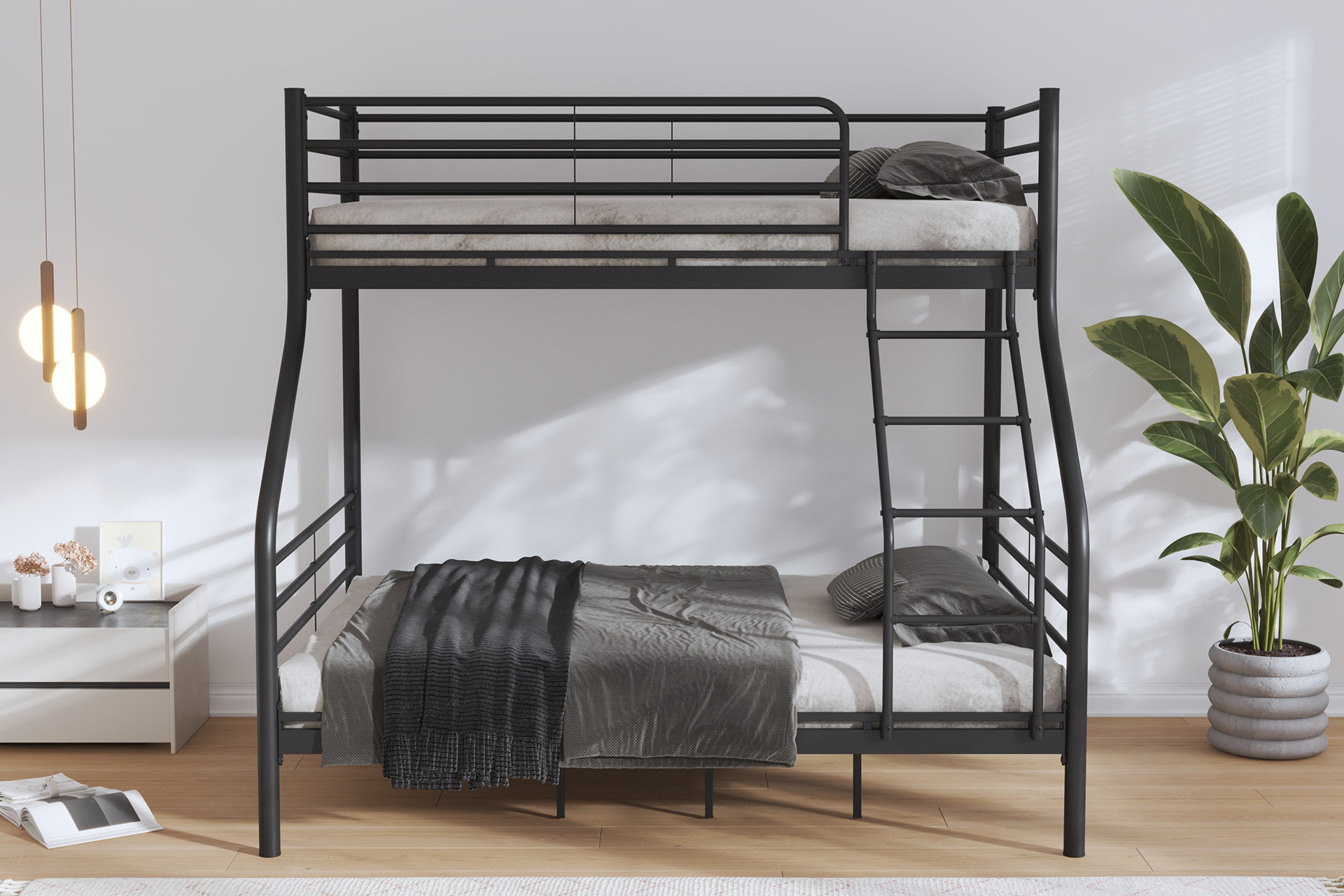 Triple sleep system front elevation