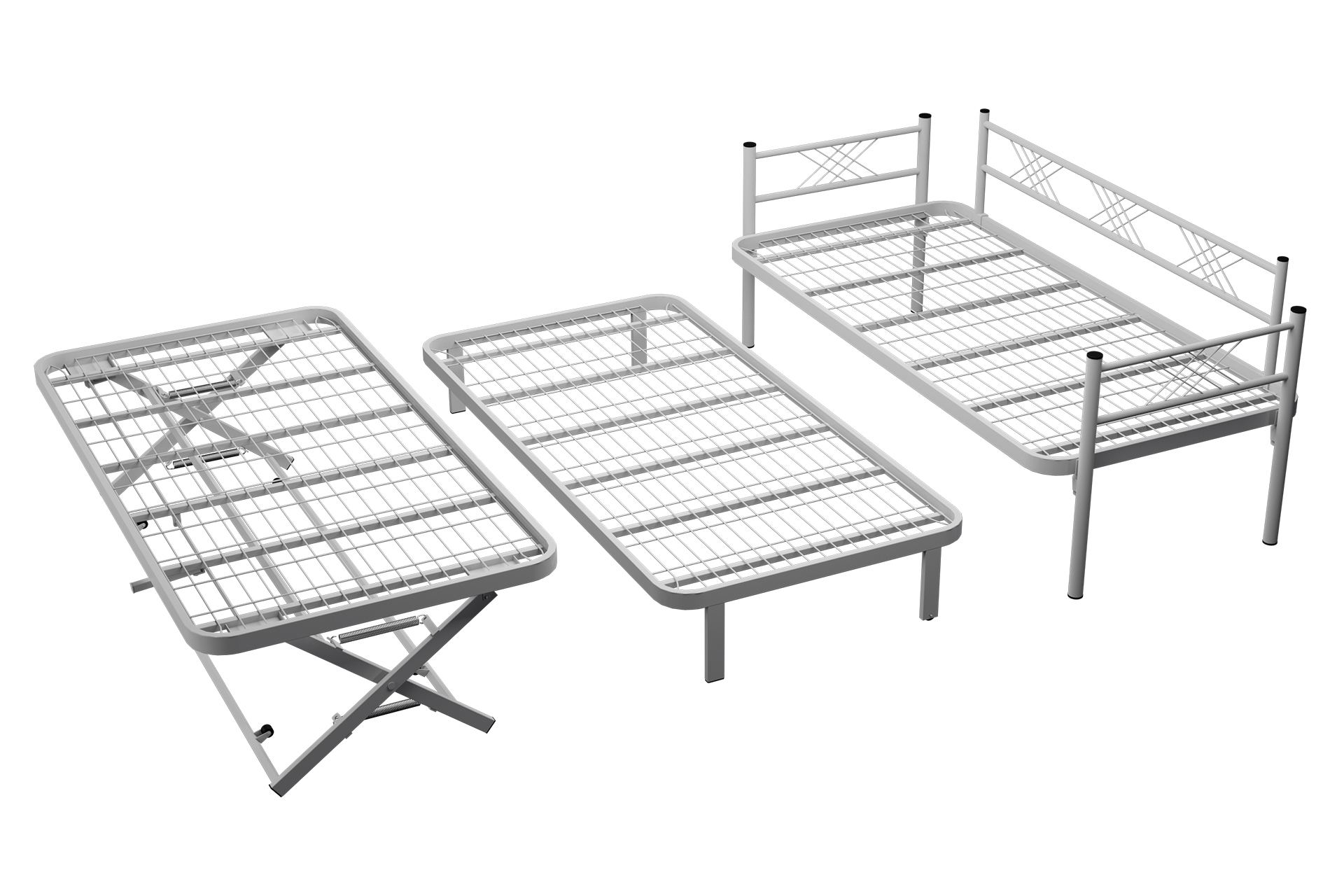 Trio 3-in-1 separated beds view