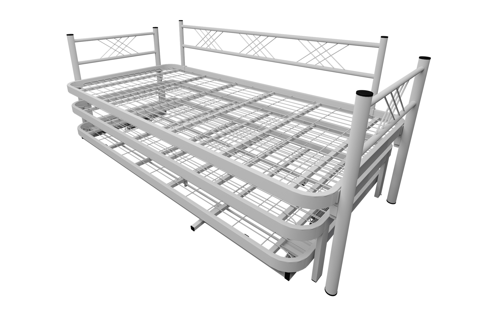 Trio nested space saving frame view